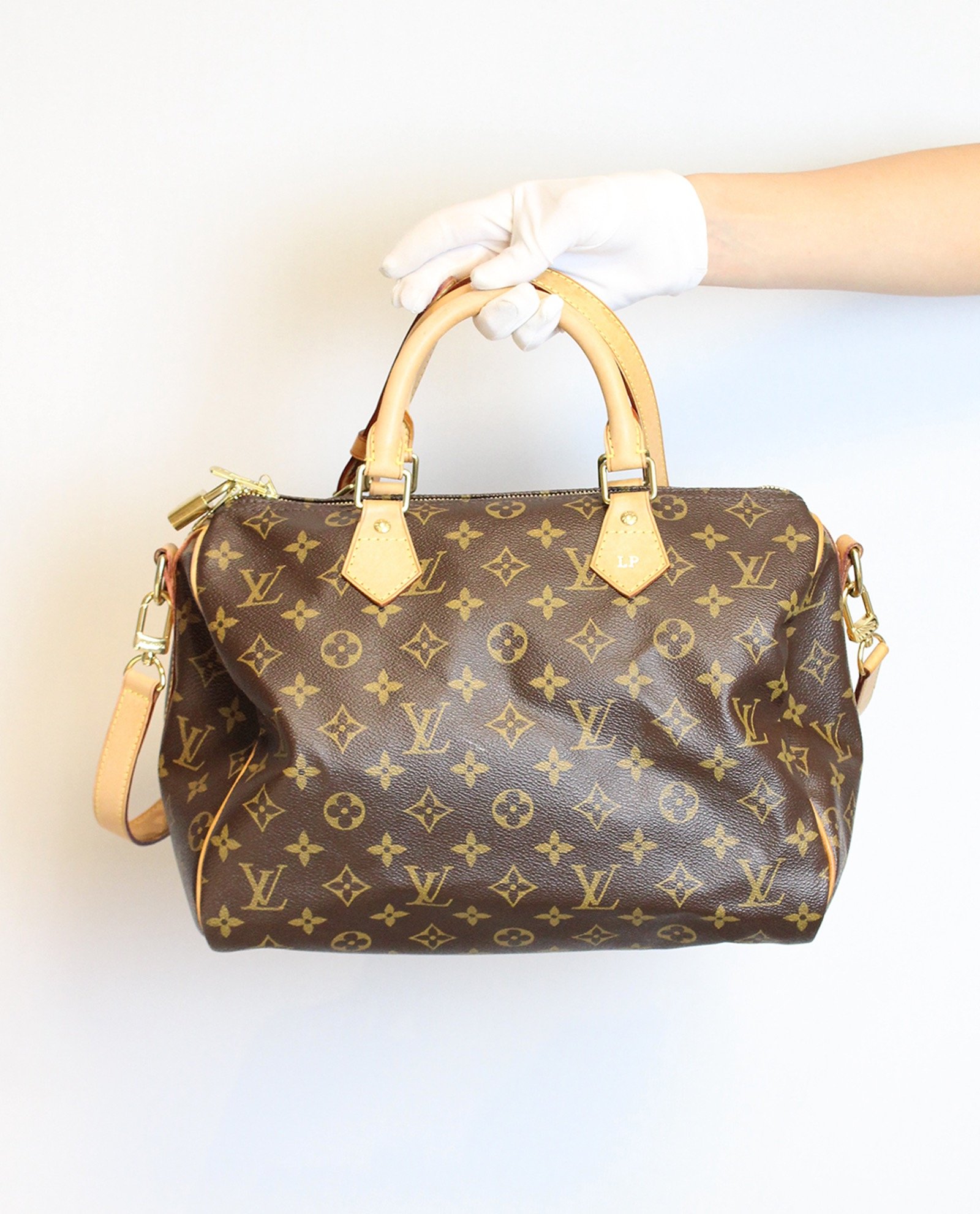 Louis vuitton speedy 30 con bandolera hot sale